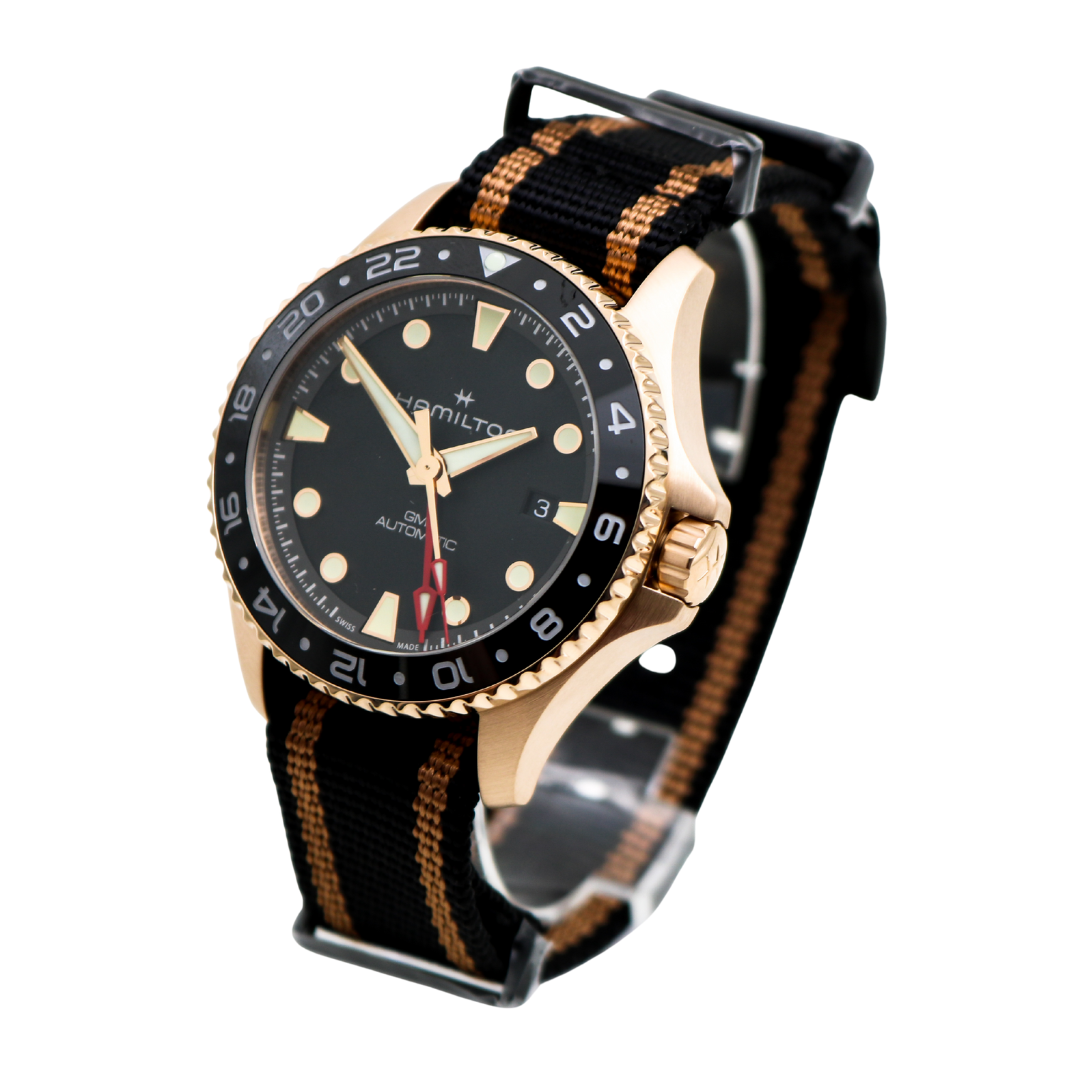 Hamilton Khaki Navy Scuba Automatic GMT 43mm Bronze