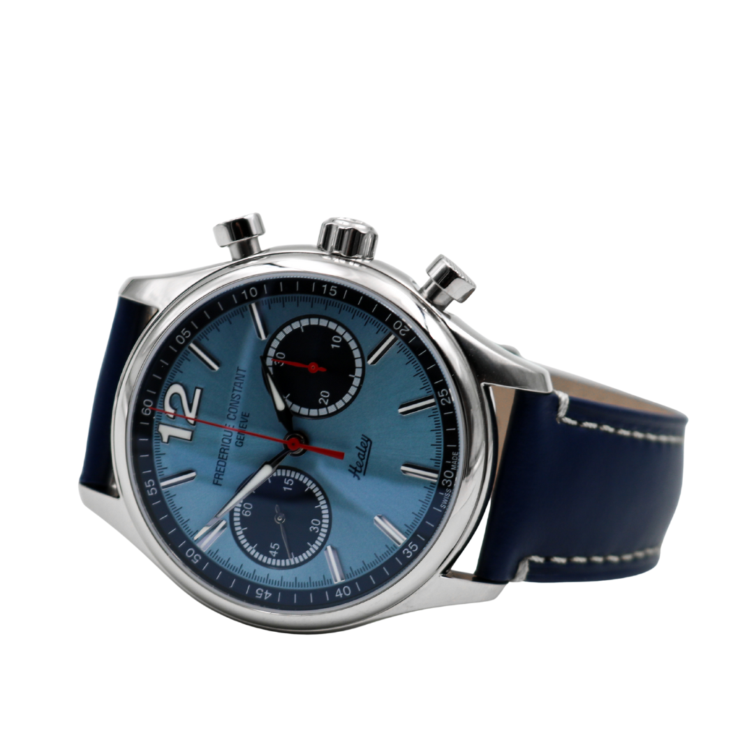 Frederique Constant Healey Chronograph 42 mm layflat view