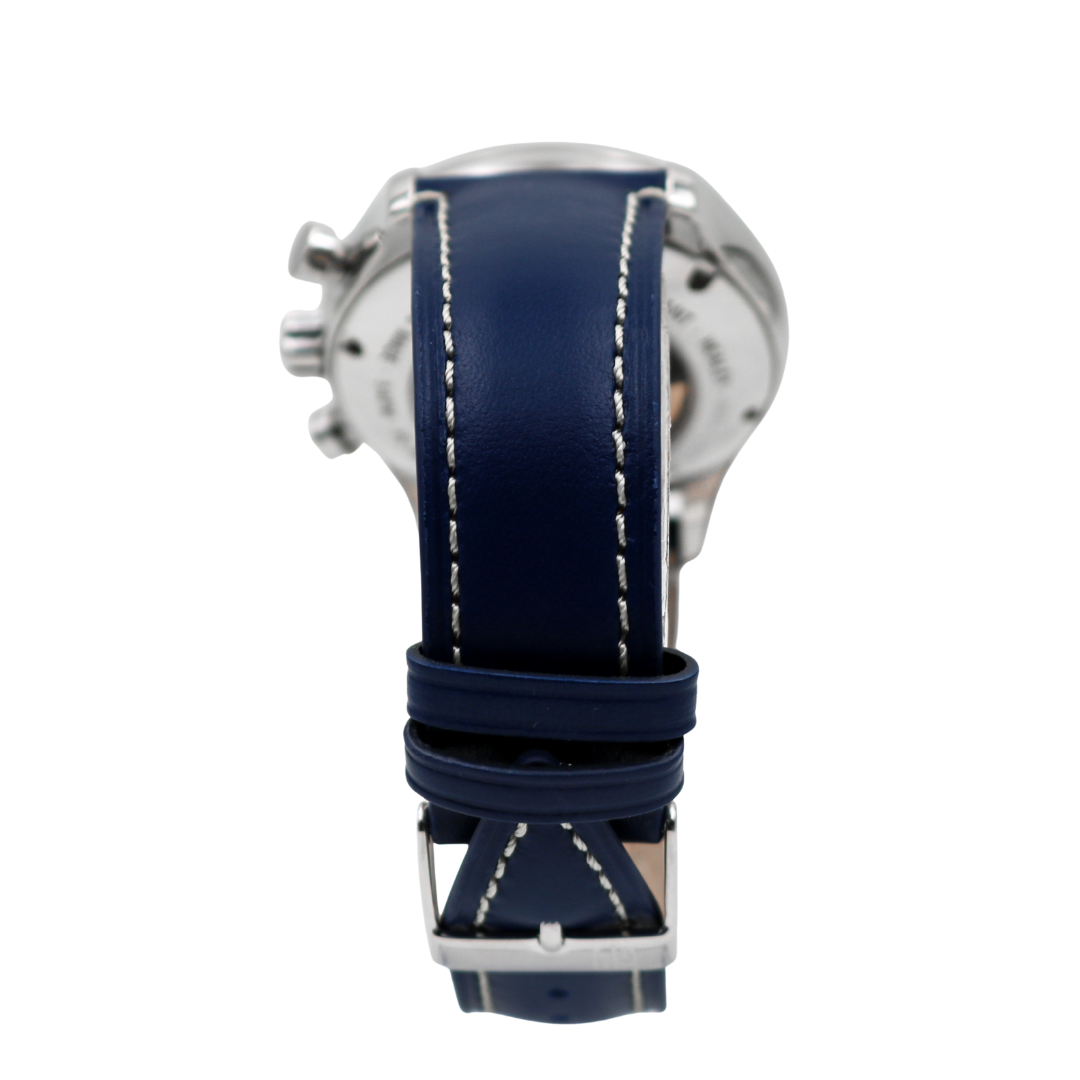 Frederique Constant Healey Chronograph 42 mm top strap view