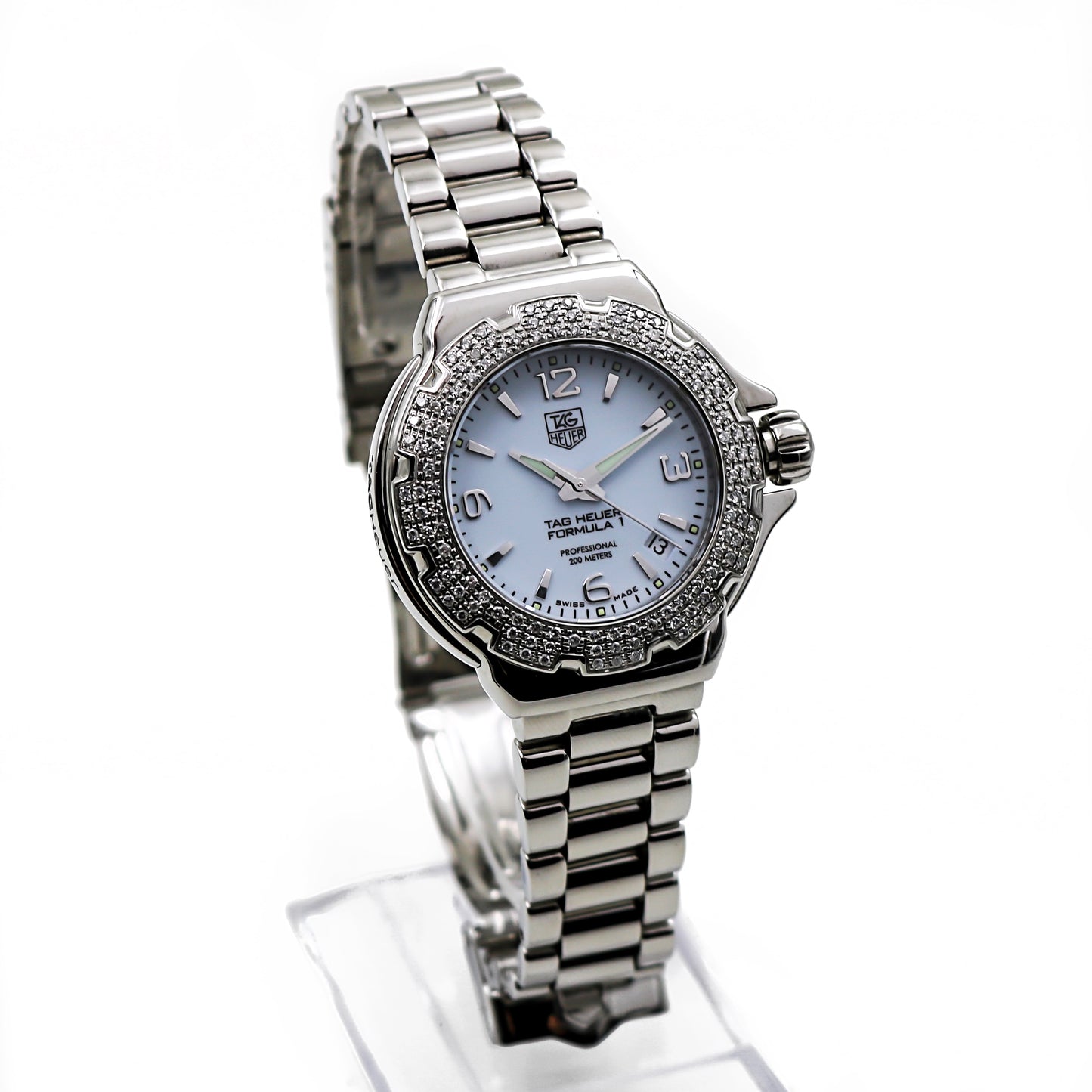 TAG Heuer Formula One Quartz Ladies Diamond Watch 