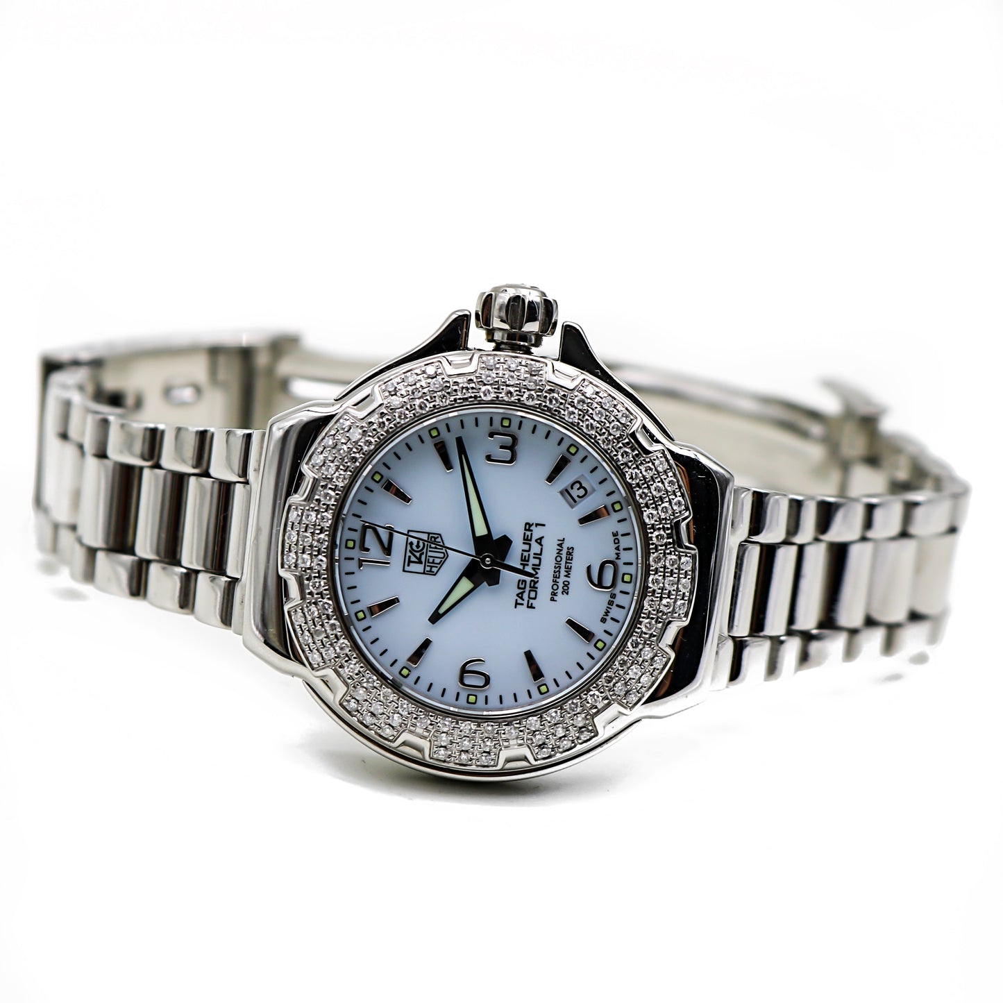 TAG Heuer Formula One Quartz Ladies Diamond Watch 