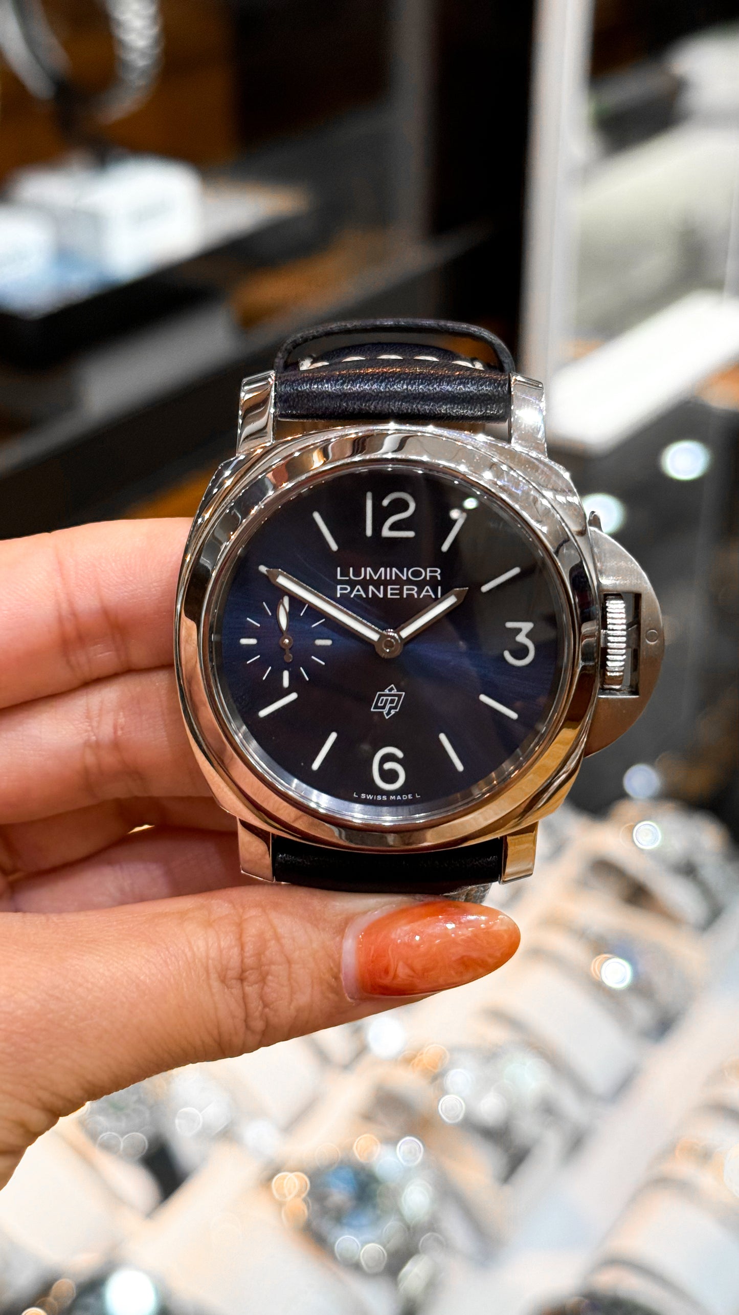 Panerai Luminor Blue Marina 44 mm Steel PAM01085 – Blue Dial Watch