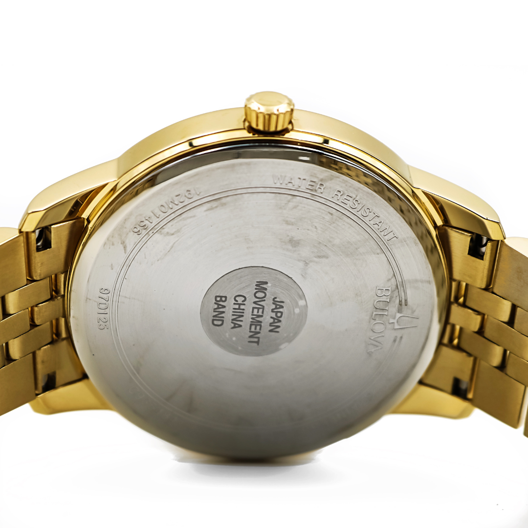 Bulova Futuro Gold Diamond