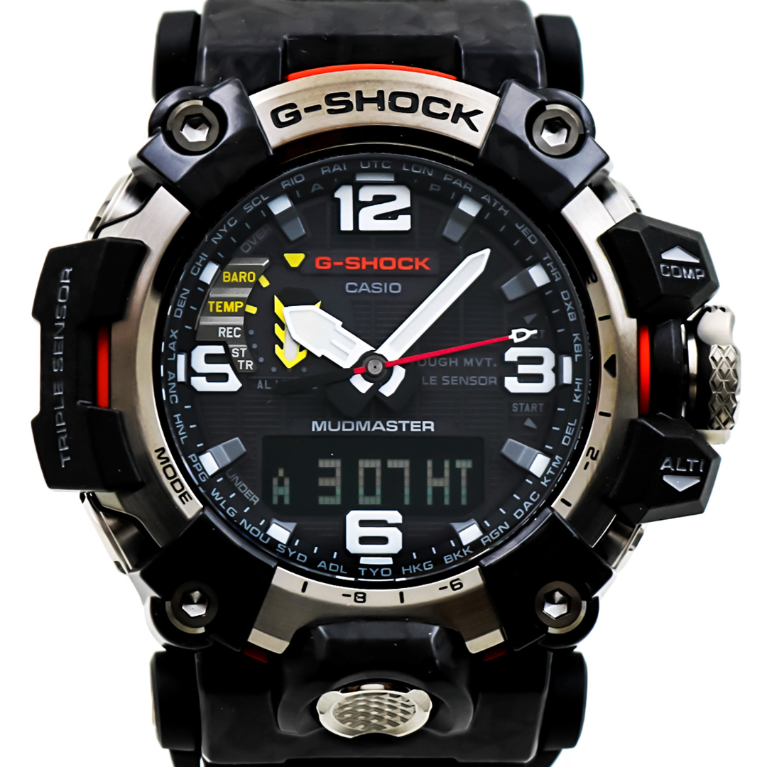 Casio Master of G-Land Mudmaster Black Sport