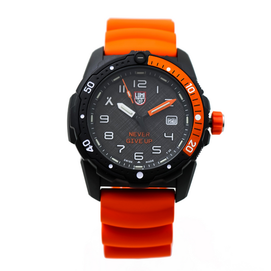 Luminox Bear Grylls Survival SEA. WatchWorks. Orange sports and divers watch