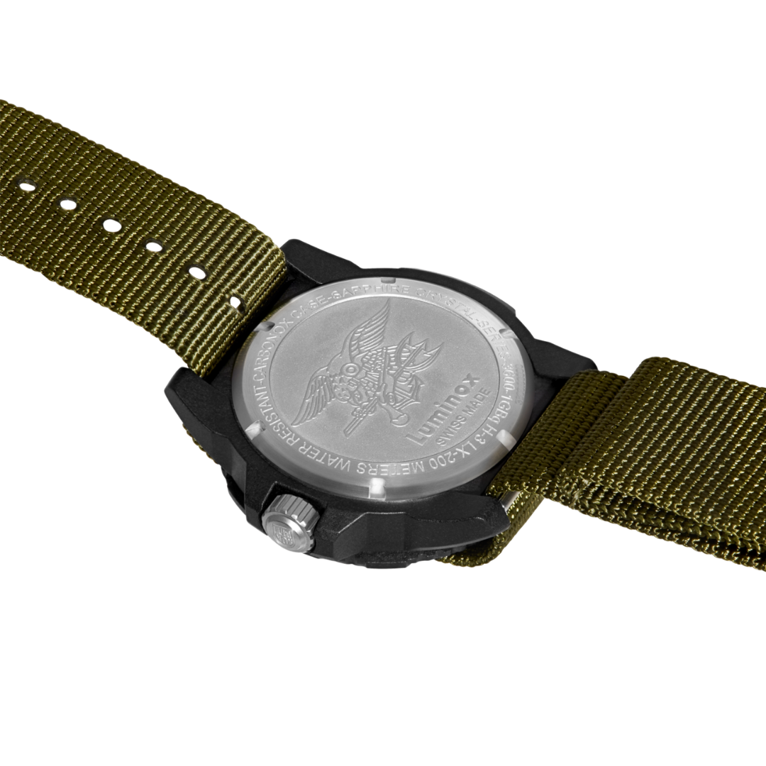 Luminox Navy SEAL Date Magnifier Green Watch