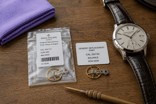 Why Original Watch Parts Matter for Long-Term Value and Serviceability