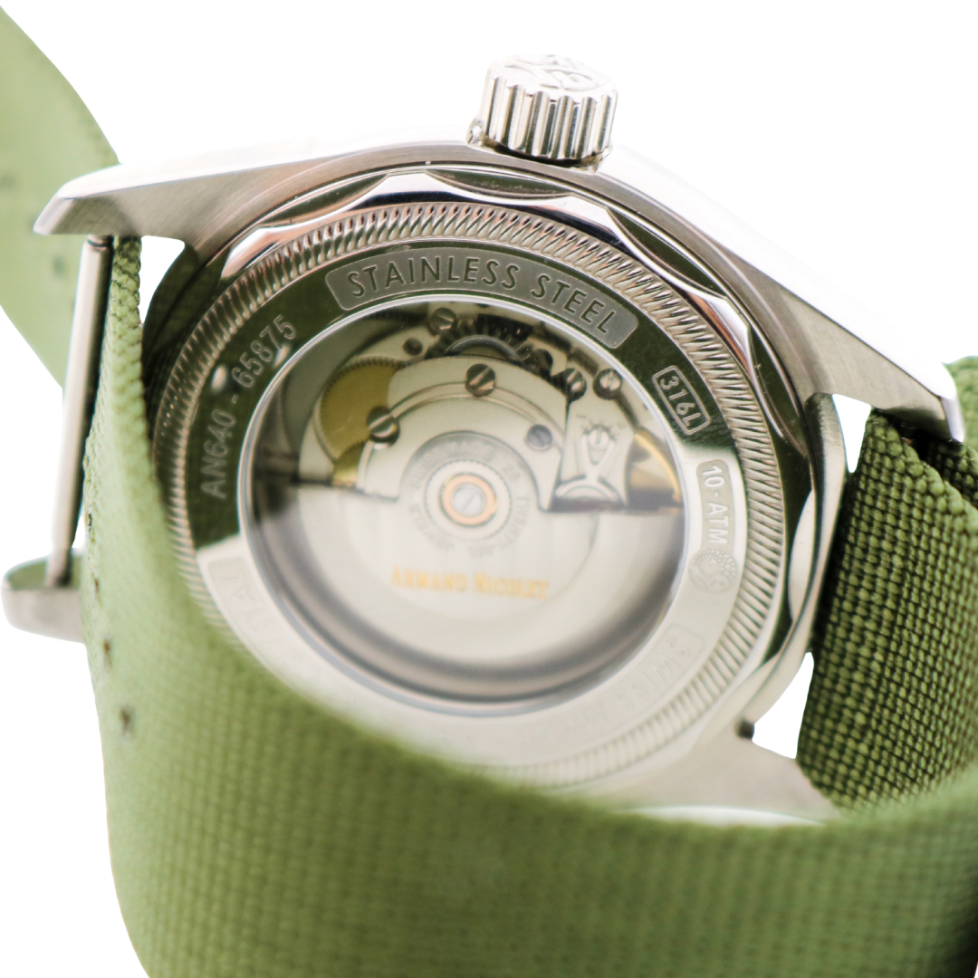 Armand Nicolet MM2-41 Date 41 mm Green Dial Automatic Watch