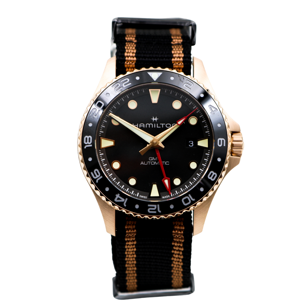 Hamilton Khaki Navy Scuba Automatic GMT 43mm Bronze