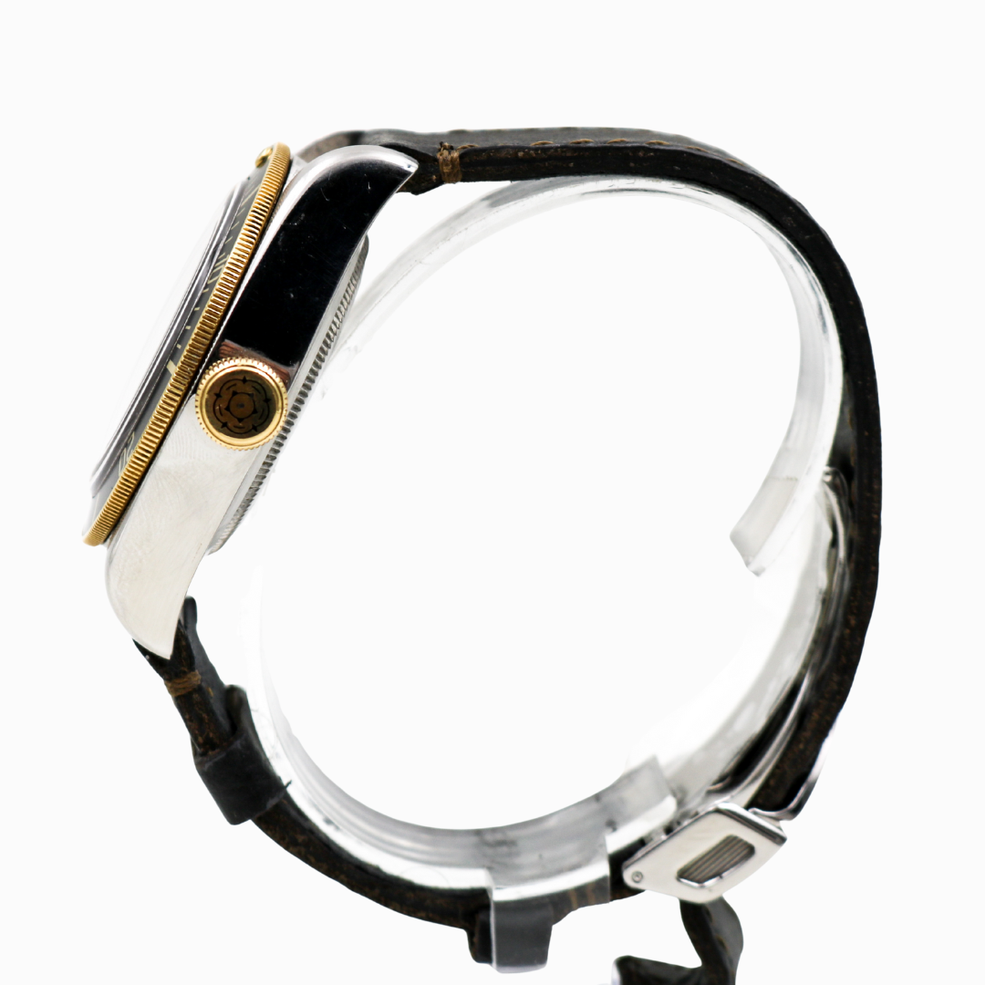 Tudor Black Bay 41mm Black Dial watch, right side profile