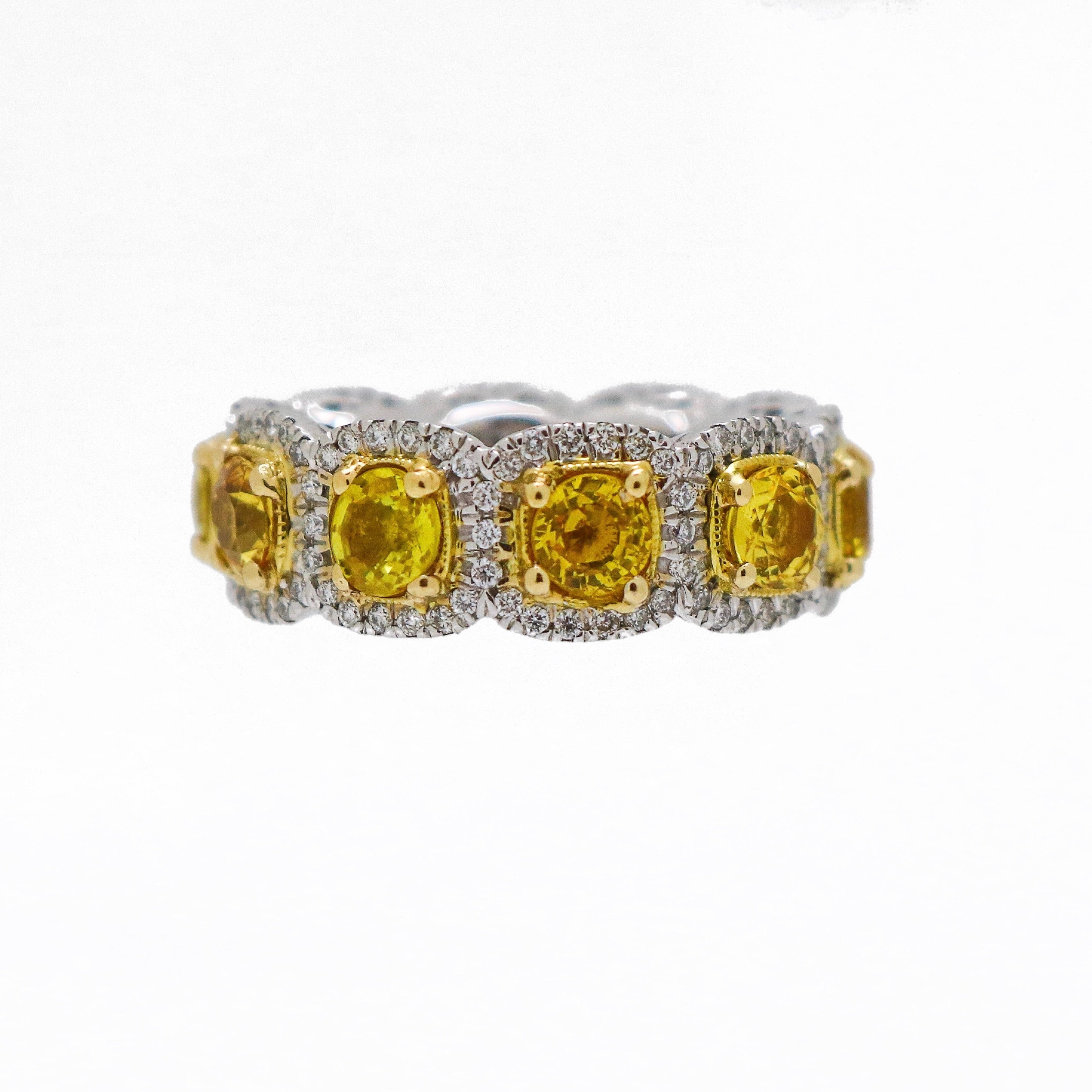 Jaipur Gemstone Yellow sapphire ring Natural stone Pukhraj stone Square  shape Transparent stone beautiful look in girl finger's Stone Sapphire  Copper Plated Ring Price in India - Buy Jaipur Gemstone Yellow sapphire