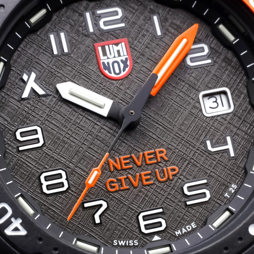 Luminox Bear Grylls Survival SEA. WatchWorks. Orange sports and divers watch