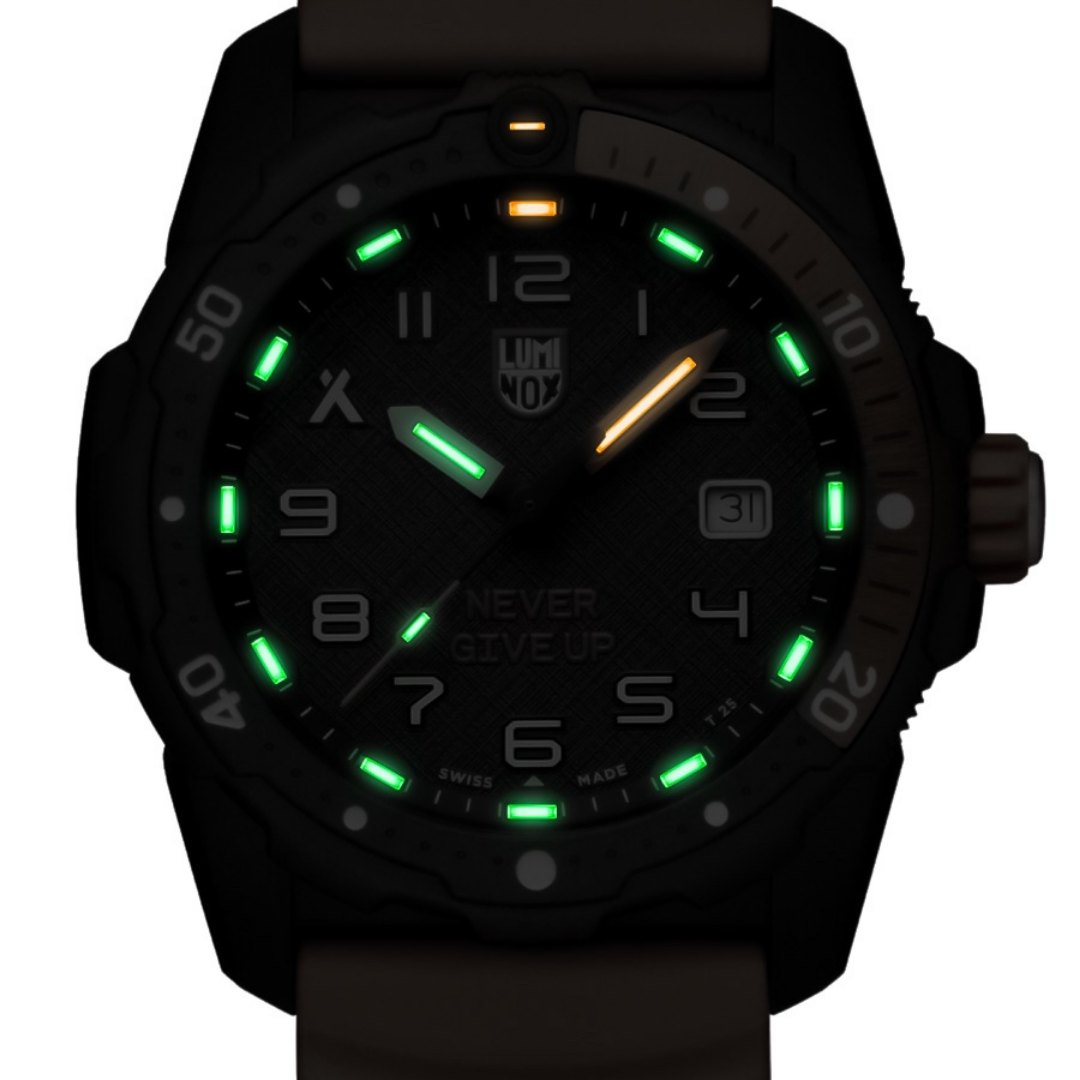 Luminox Bear Grylls Survival SEA. WatchWorks. Orange sports and divers watch