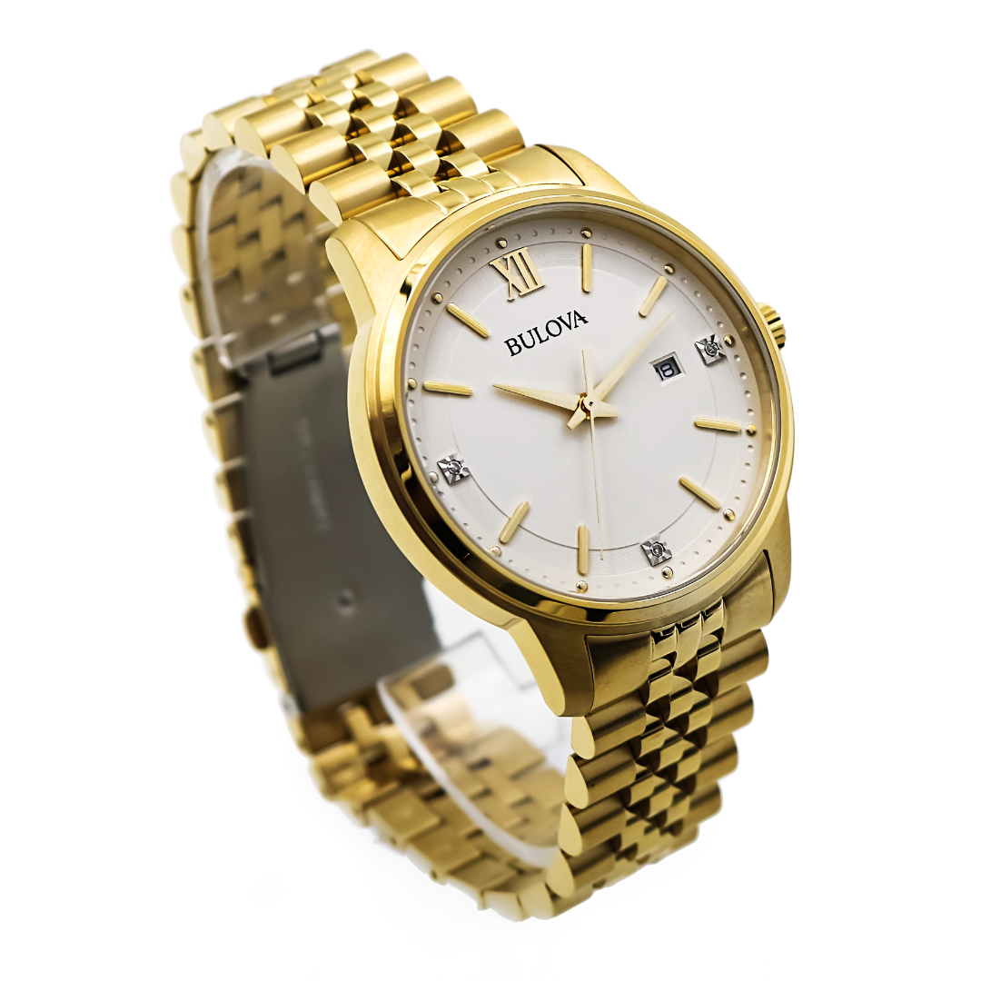 Bulova Futuro Gold Diamond