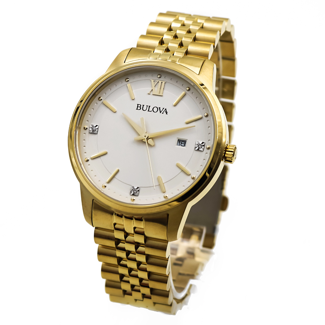 Bulova Futuro Gold Diamond
