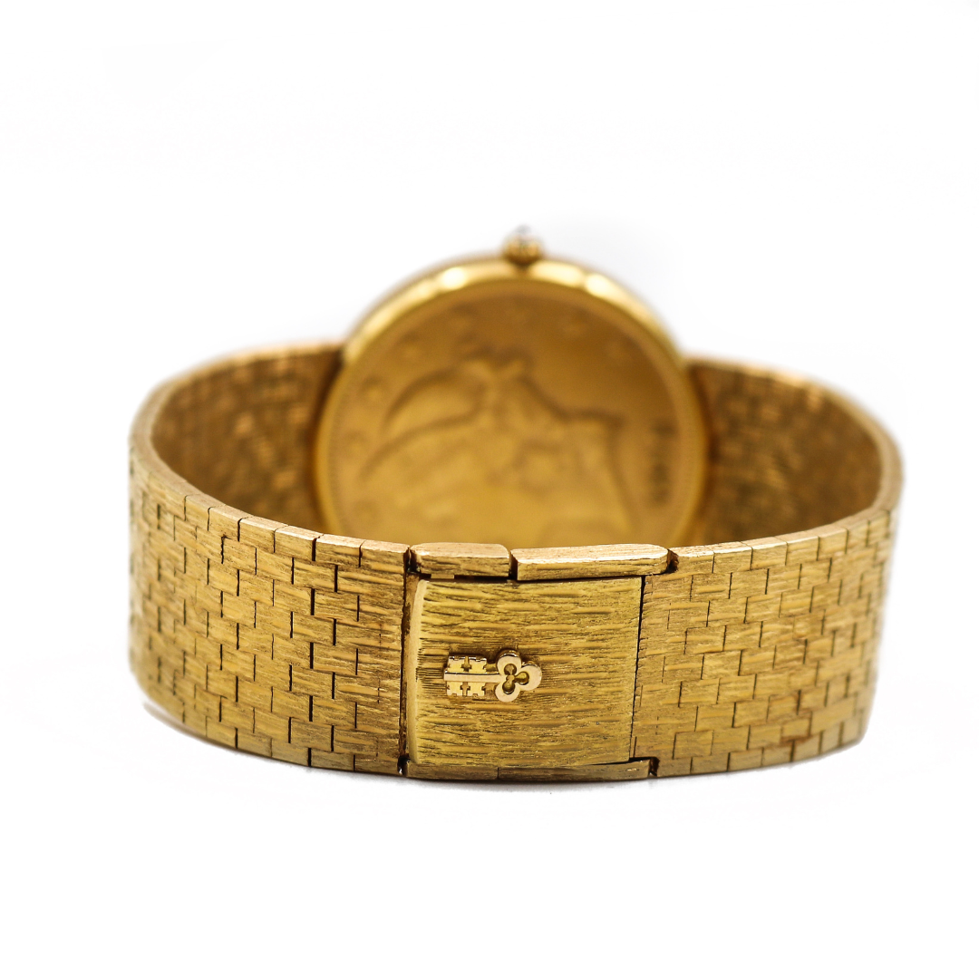 Corum 18K Gold Double Eagle 20 US Dollar Watch