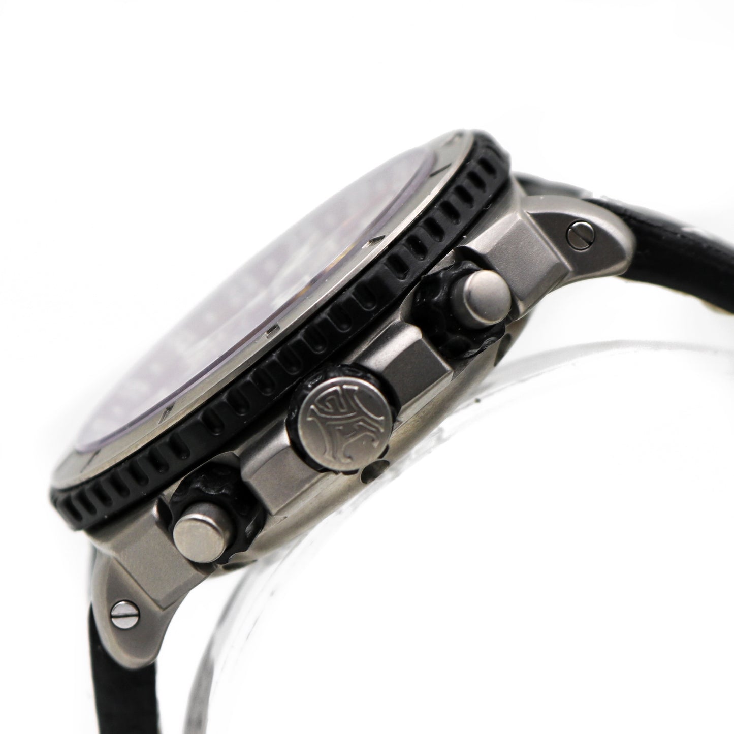 Armand Nicolet Chronograph Complete Calendar rare mens watch