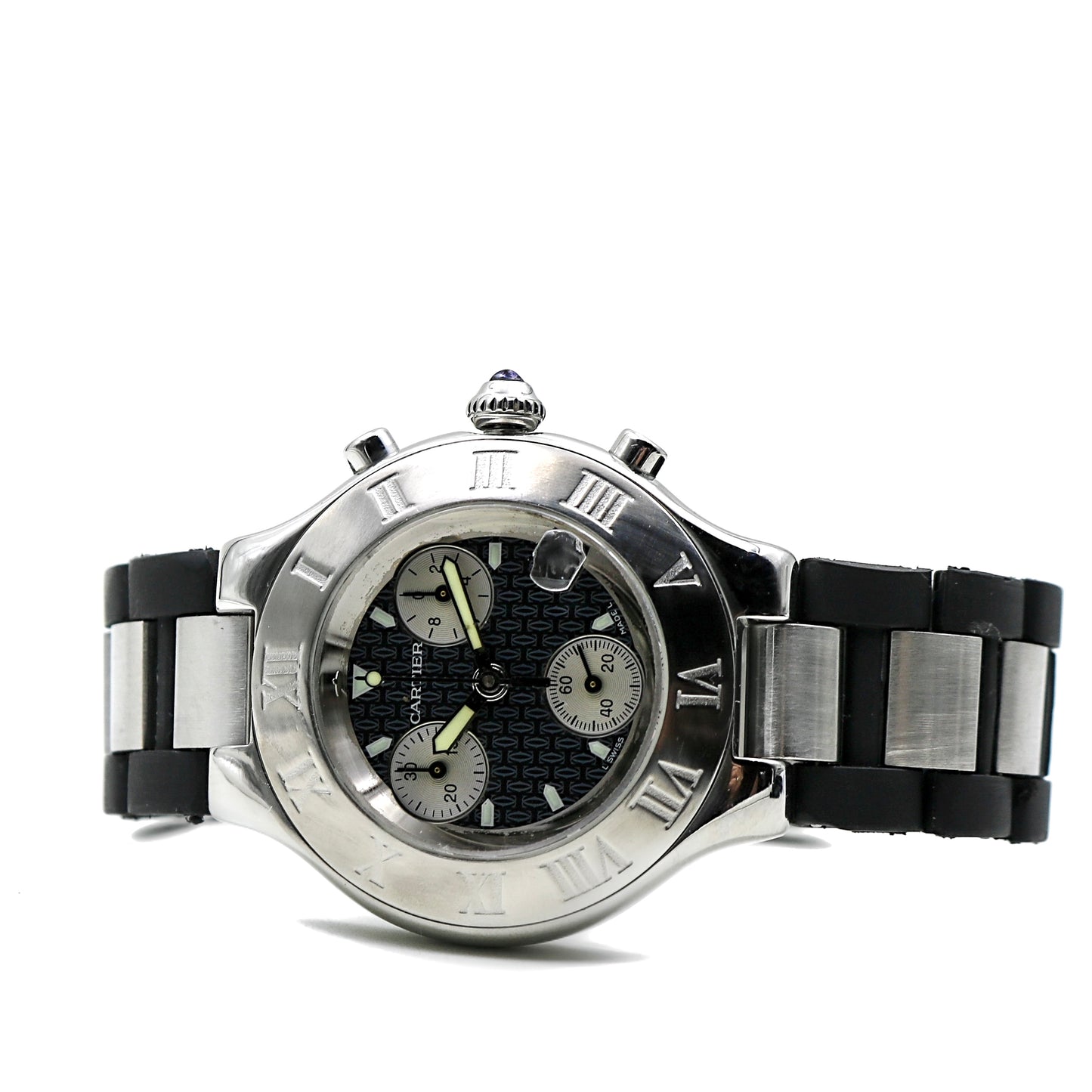 Cartier Must 21 Chronoscaph mens watch