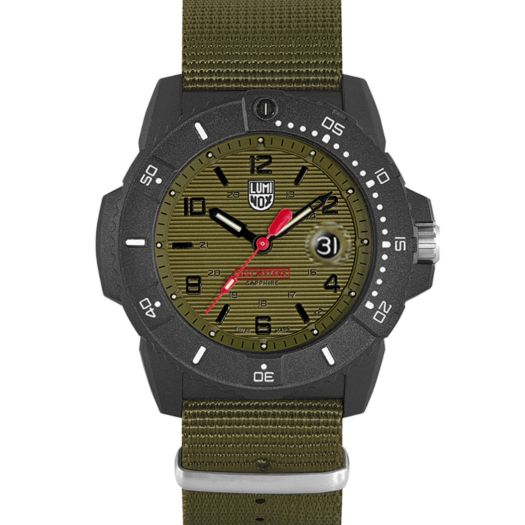 Luminox Navy SEAL Date Magnifier Green Watch