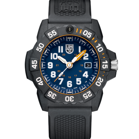 Luminox Navy SEAL Foundation Exclusive blue dial diver watch