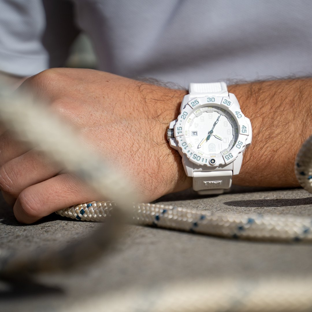 Luminox white face 2025