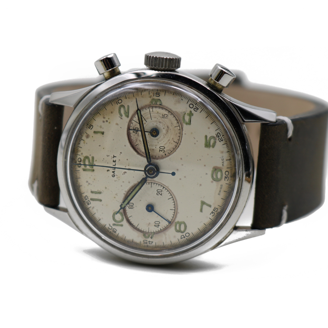 Gallet Chronograph, Pre-Flying Officer