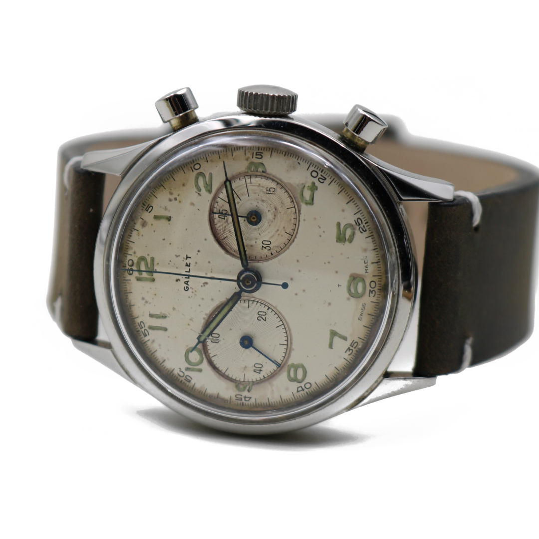 Vintage sales gallet chronograph