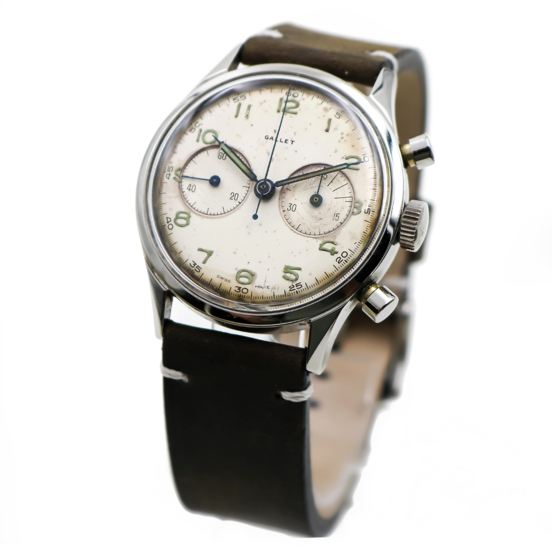 Gallet Chronograph, Pre-Flying Officer