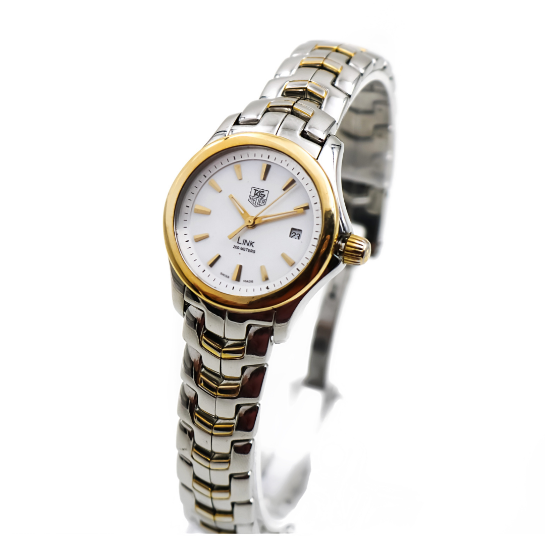 Tag heuer sales 18k gold watch