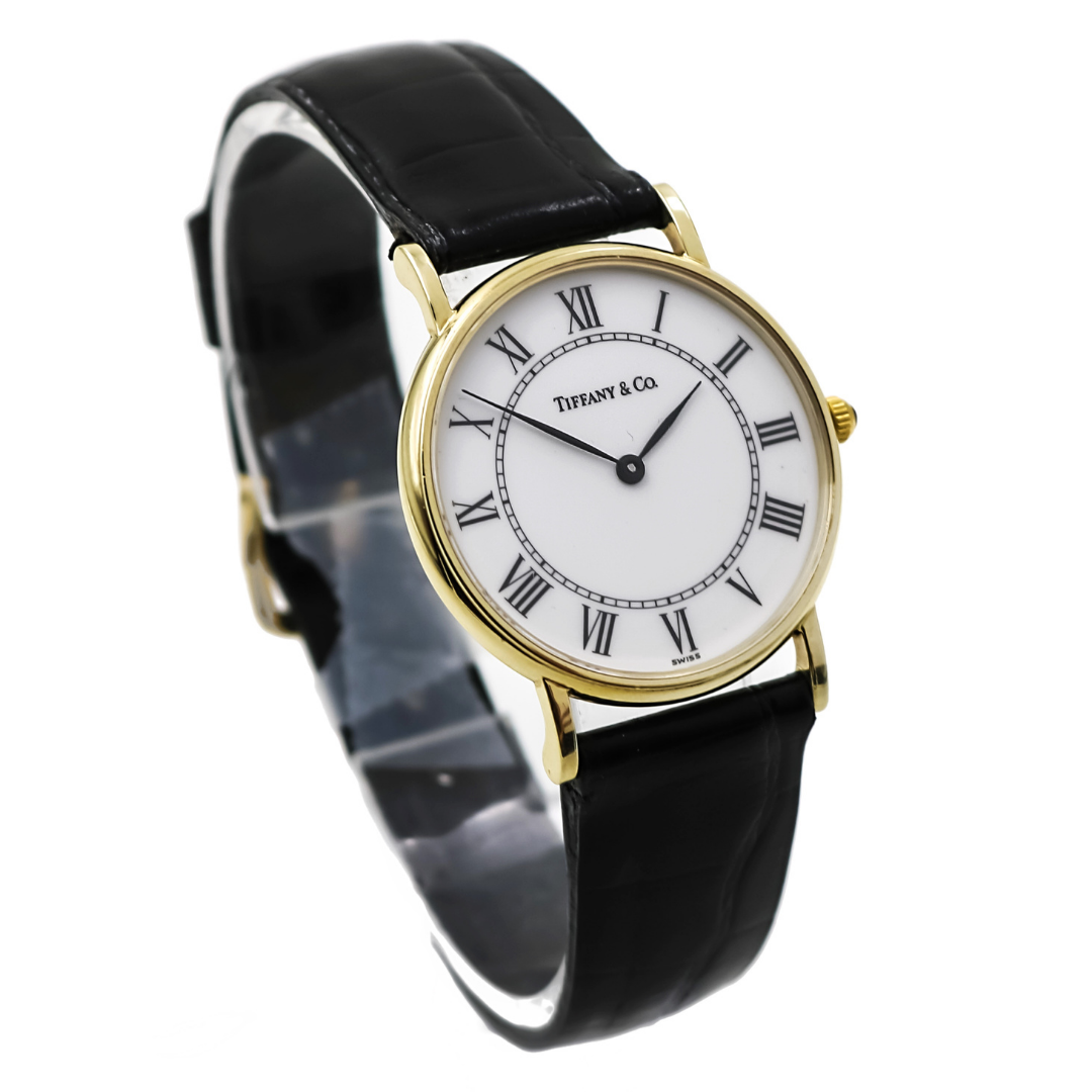 Vintage Tiffany 14k Gold Ladies Watch