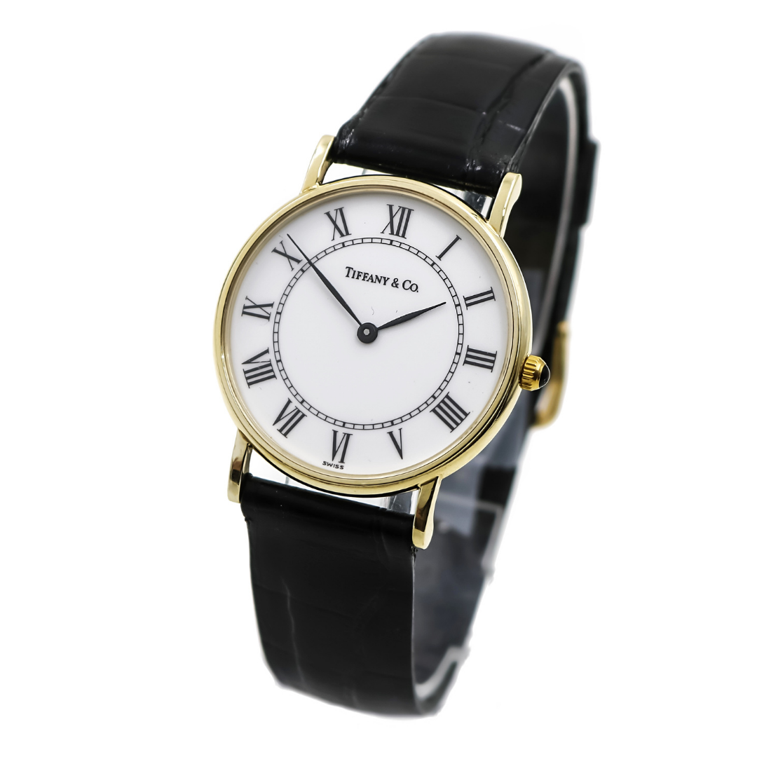 Vintage Tiffany 14k Gold Ladies Watch