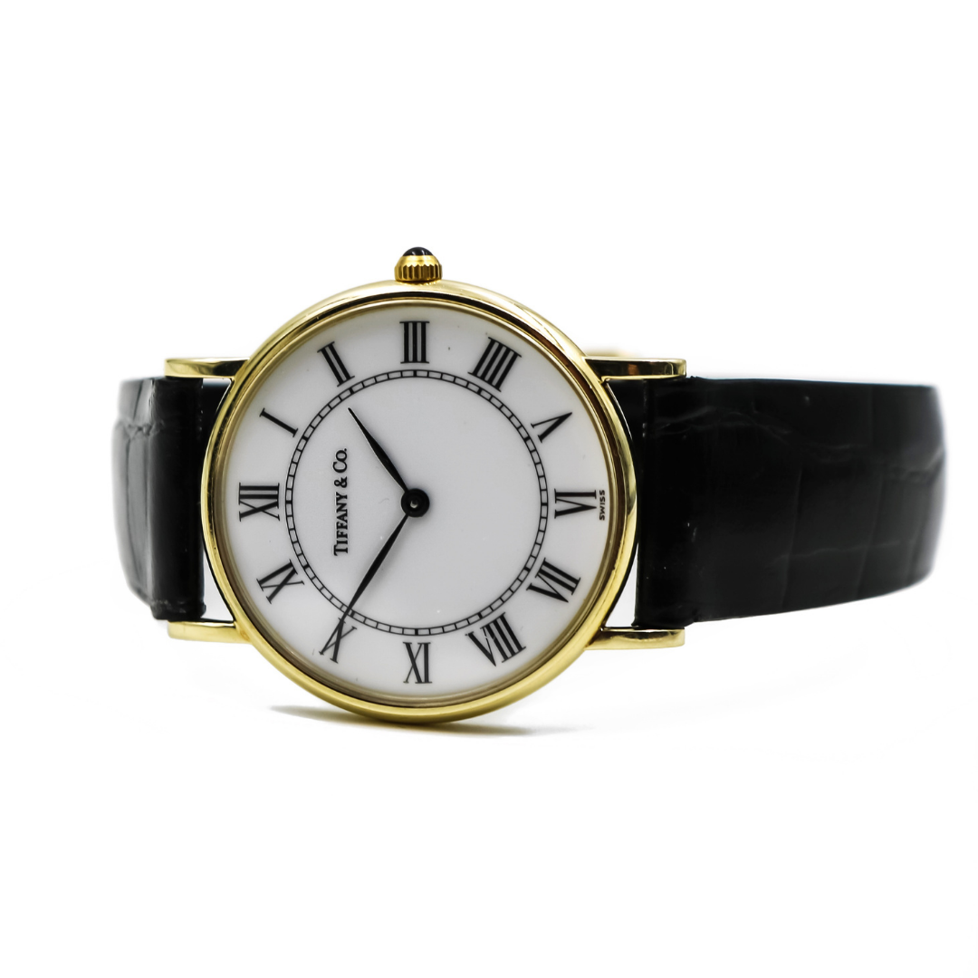 Vintage Tiffany 14k Gold Ladies Watch